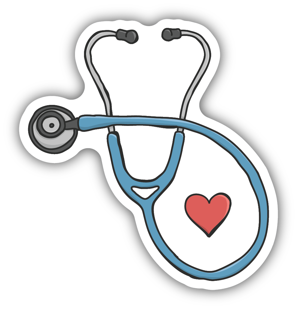 *Sticker - Stethoscope