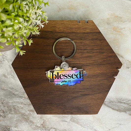 Keychain - Blessed