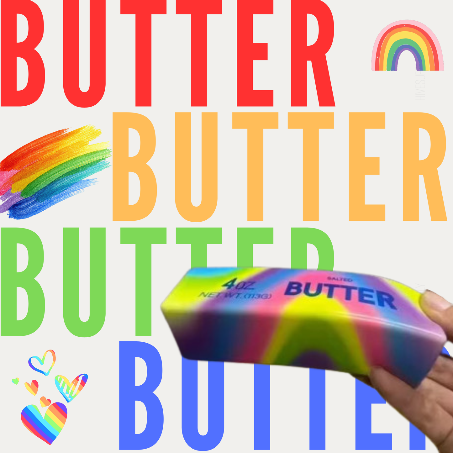 *Squishy - Butter Rainbow