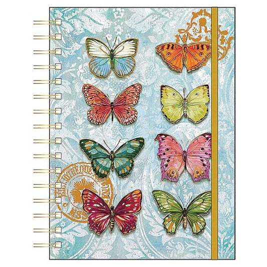 *Journal Spiral - Butterfly 100 Pages