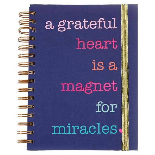 *Journal Spiral - A Grateful Heart 100 Pages