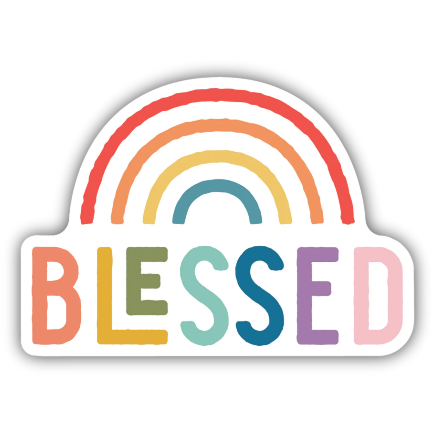 *Sticker - Blessed Rainbow