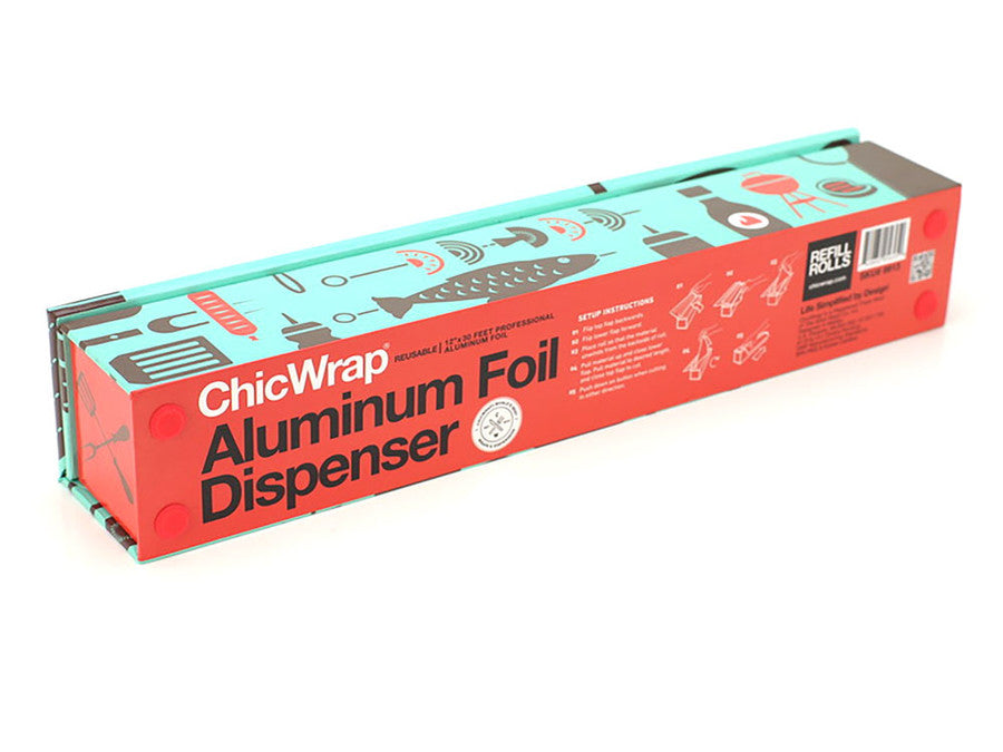 *ChicWrap Aluminum Foil Dispenser | BBQ Grill