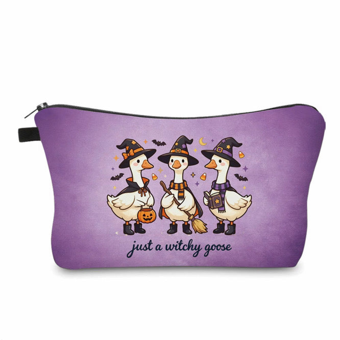 Pouch - Halloween Fall - Witchy Goose