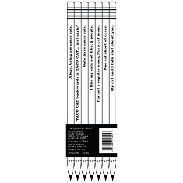 *Pencil Set – Alexa, Bring Me More Cats