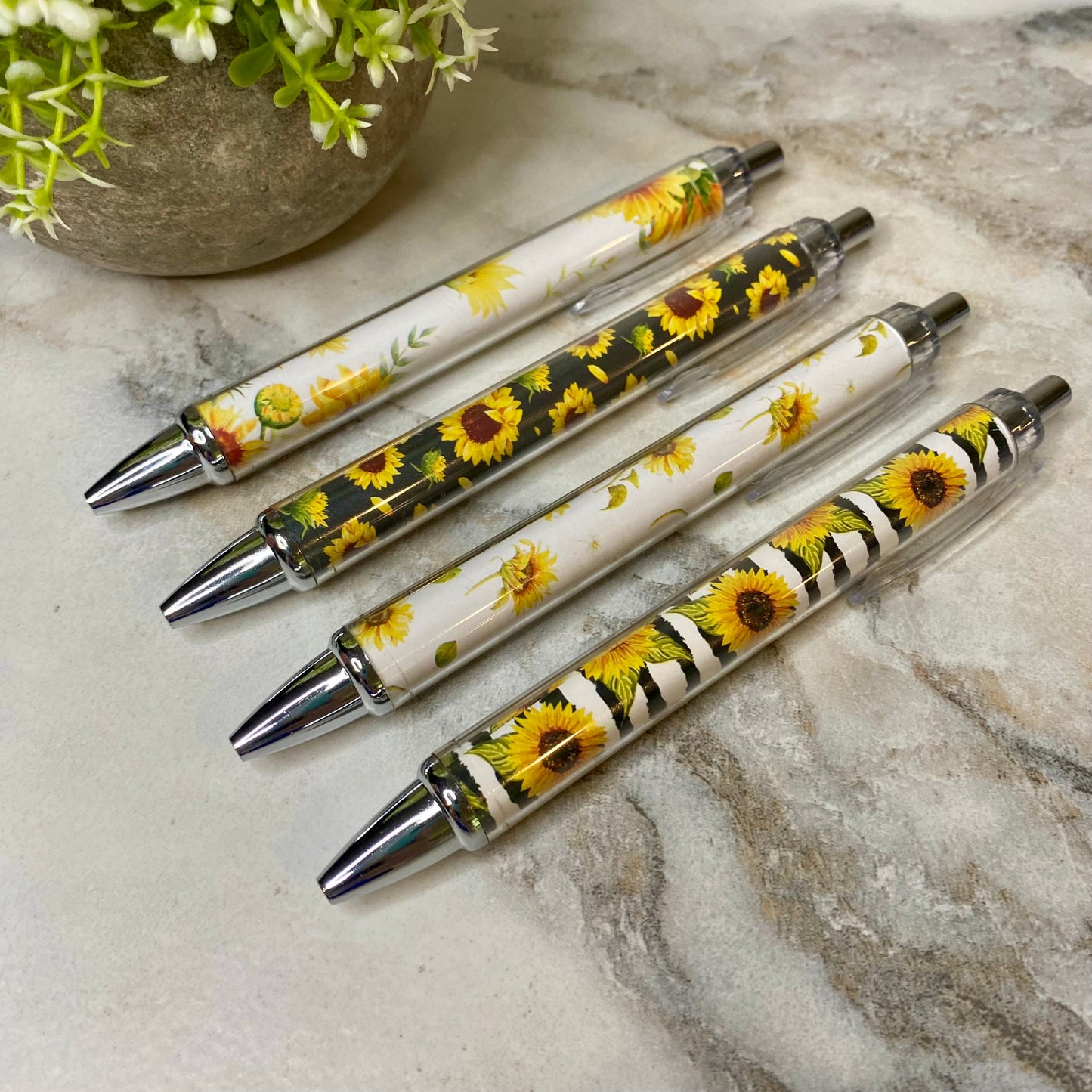 *Pen - Clear Sunflower