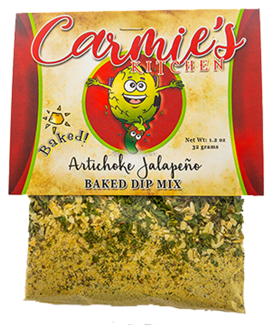 *Carmie's Kitchen - Dip Mix - Baked Artichoke Jalapeno