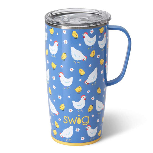 *SWIG Chicks Dig It Travel Mug (22oz)