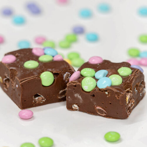 *Fudge - Chocolate with Easter M&M's (1/2 lb Package)