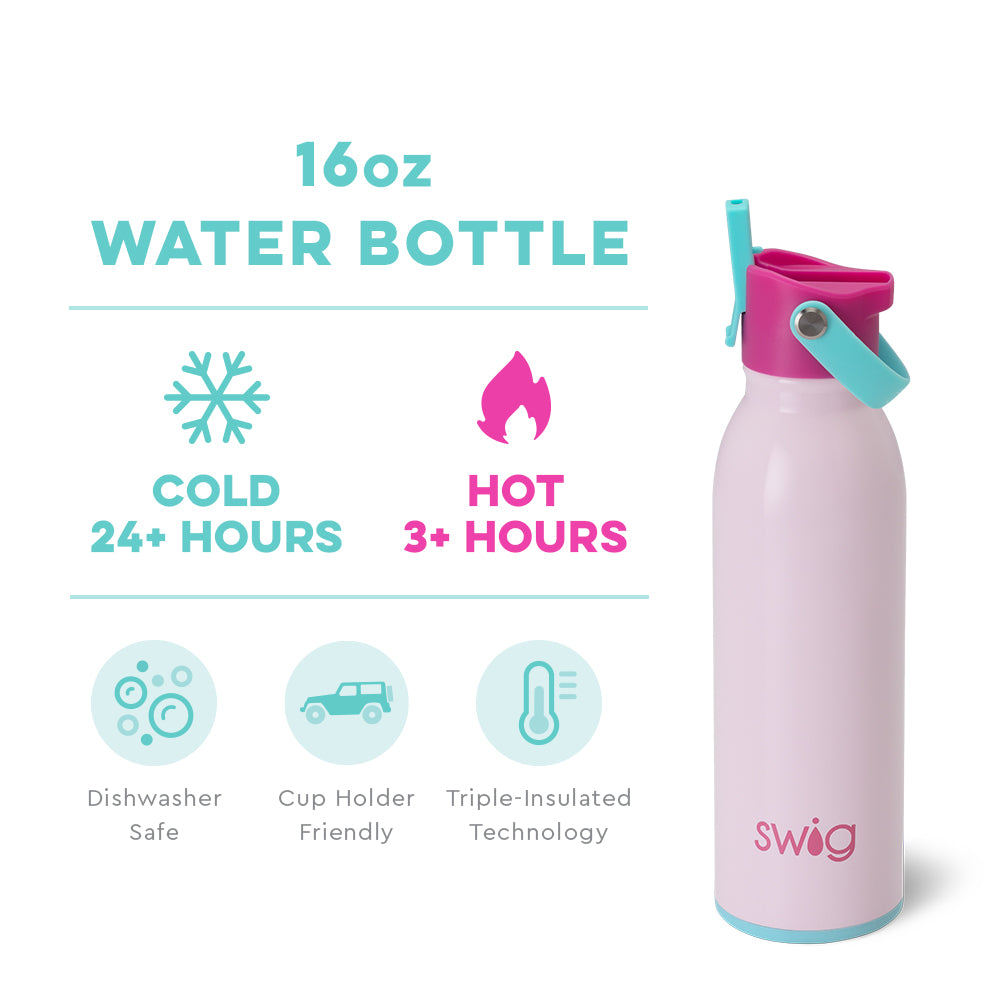 *SWIG for Kids Cotton Candy Flip + Sip Bottle (16oz)