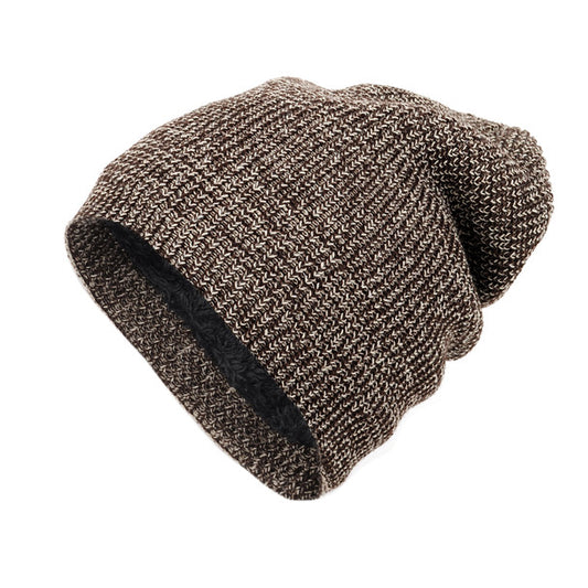 *Hat - Slouchy Oversized Baggy Winter Beanie - Taupe