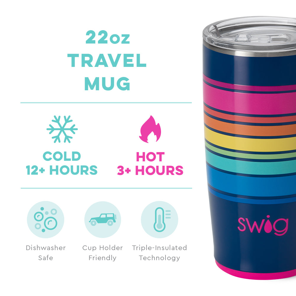 *SWIG Electric Slide Travel Mug (22oz)