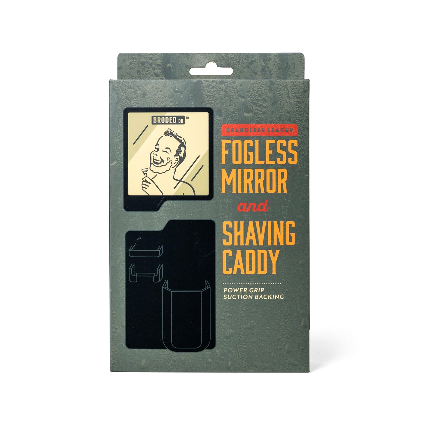 *Fogless Shaving Mirror & Organizer