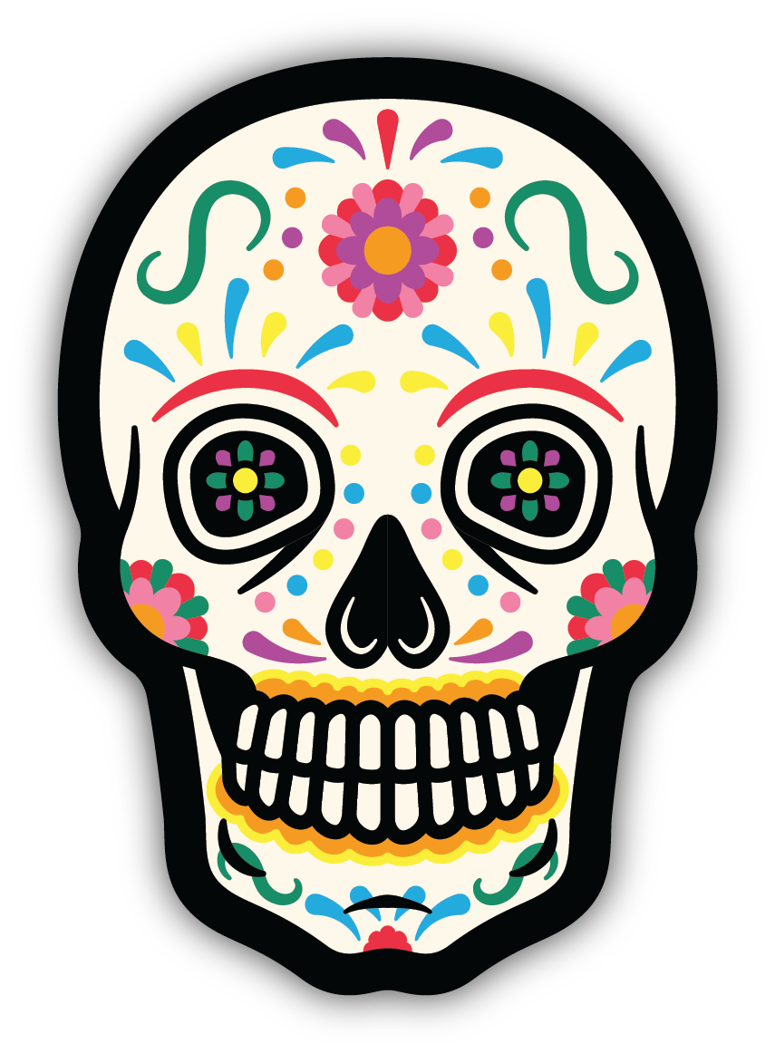 *Sticker - Sugar Skull