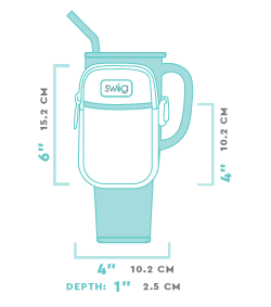 *SWIG Mega Mug Pouch - High Tide