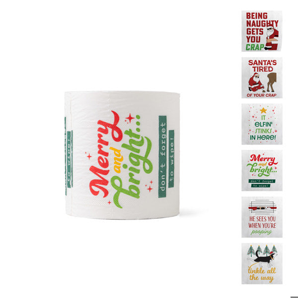 *Toilet Paper - North Pole Plumbing Co. Hilarious Holiday Toilet Paper Random