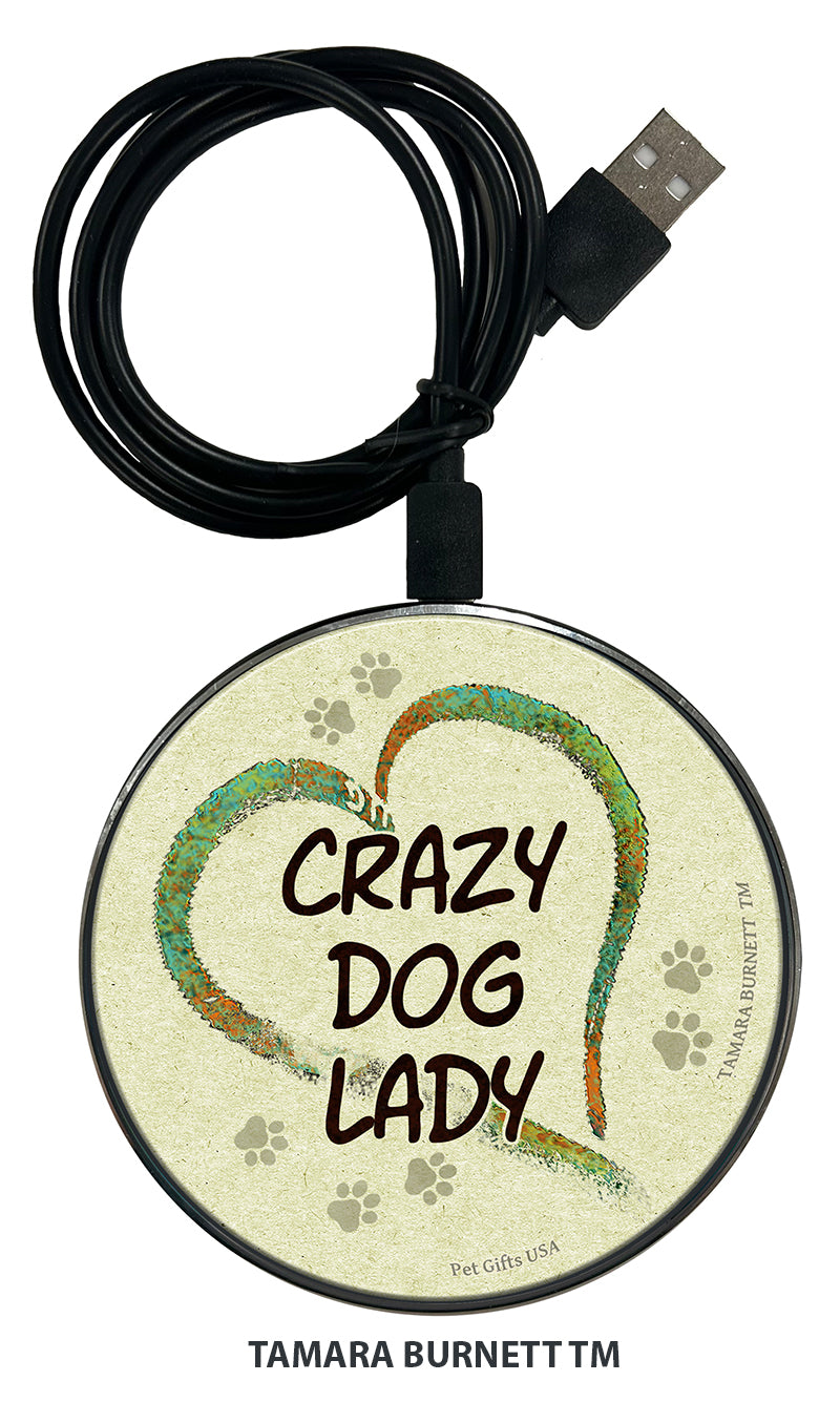 *Pet Phone Chargers - Crazy Dog Lady