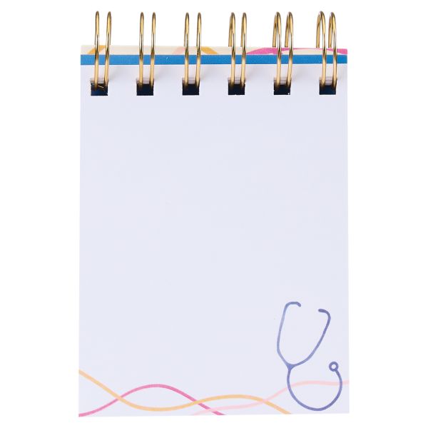 *Nurse Notepad Pocket Size - Stethoscope - Nurse Notes