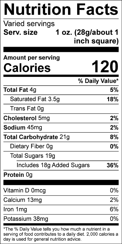 *Fudge - Raspberry Chocolate Swirl (1/2 lb Package)