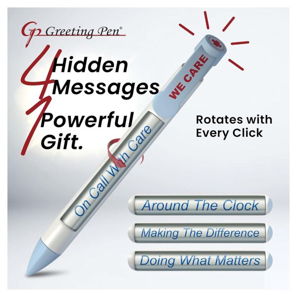 *Pens - Retractable Message Pens - Number 1 Nurse