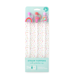 *SWIG Straw Topper Set - Roller Rink
