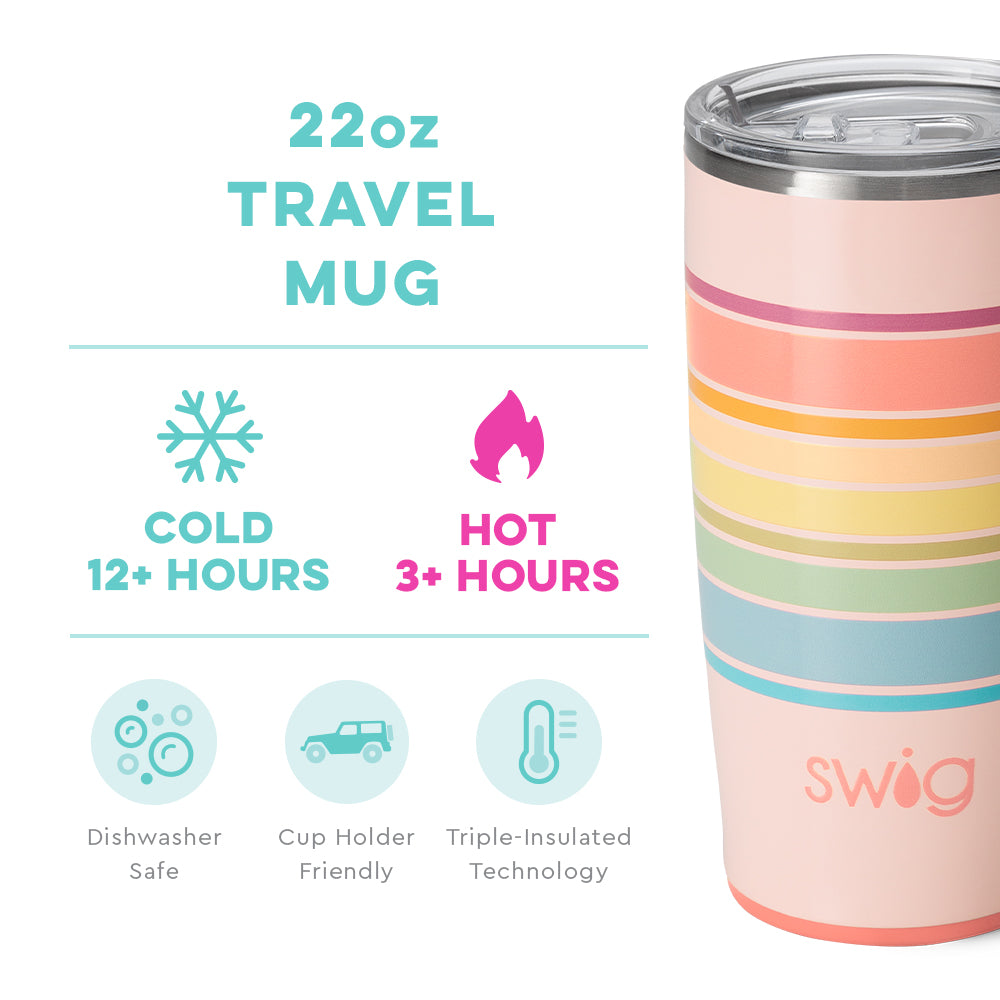 *SWIG Good Vibrations Travel Mug (22oz)