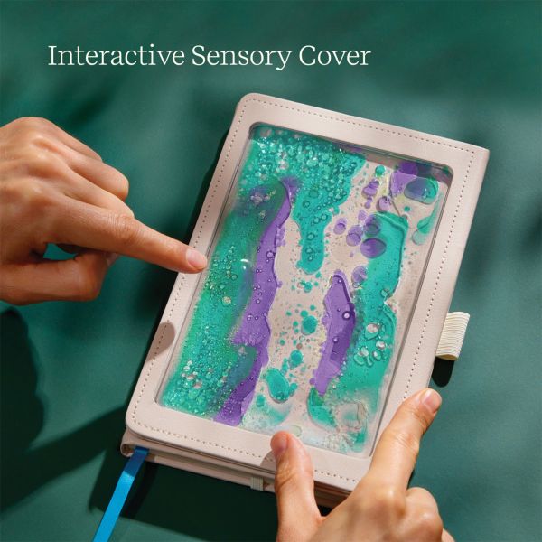 *Journal - Shake It Up Sensory Journal with Tactile Cover & Embossed Paper - Meadow