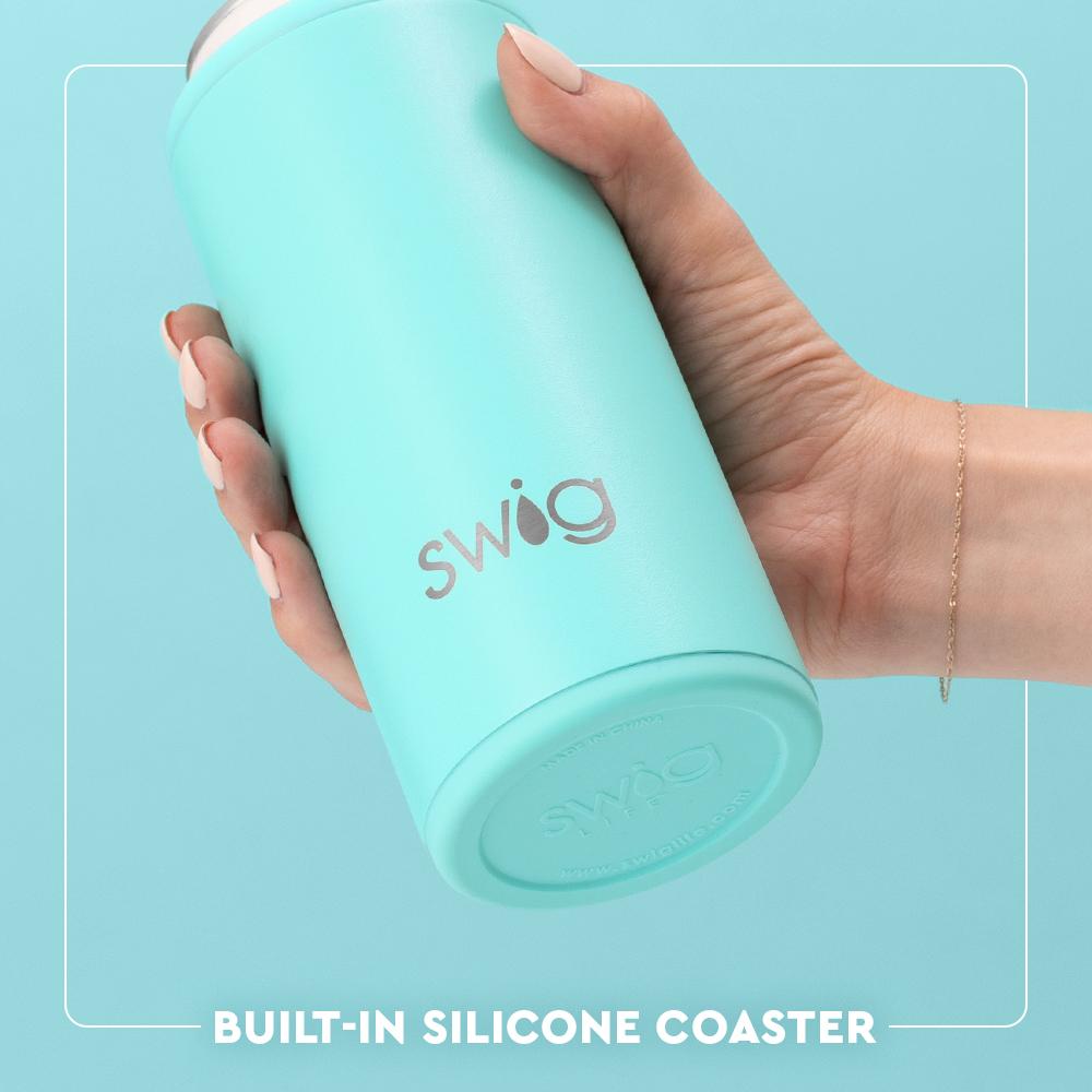 *SWIG - Skinny Can Cooler 12oz - Flora Azul