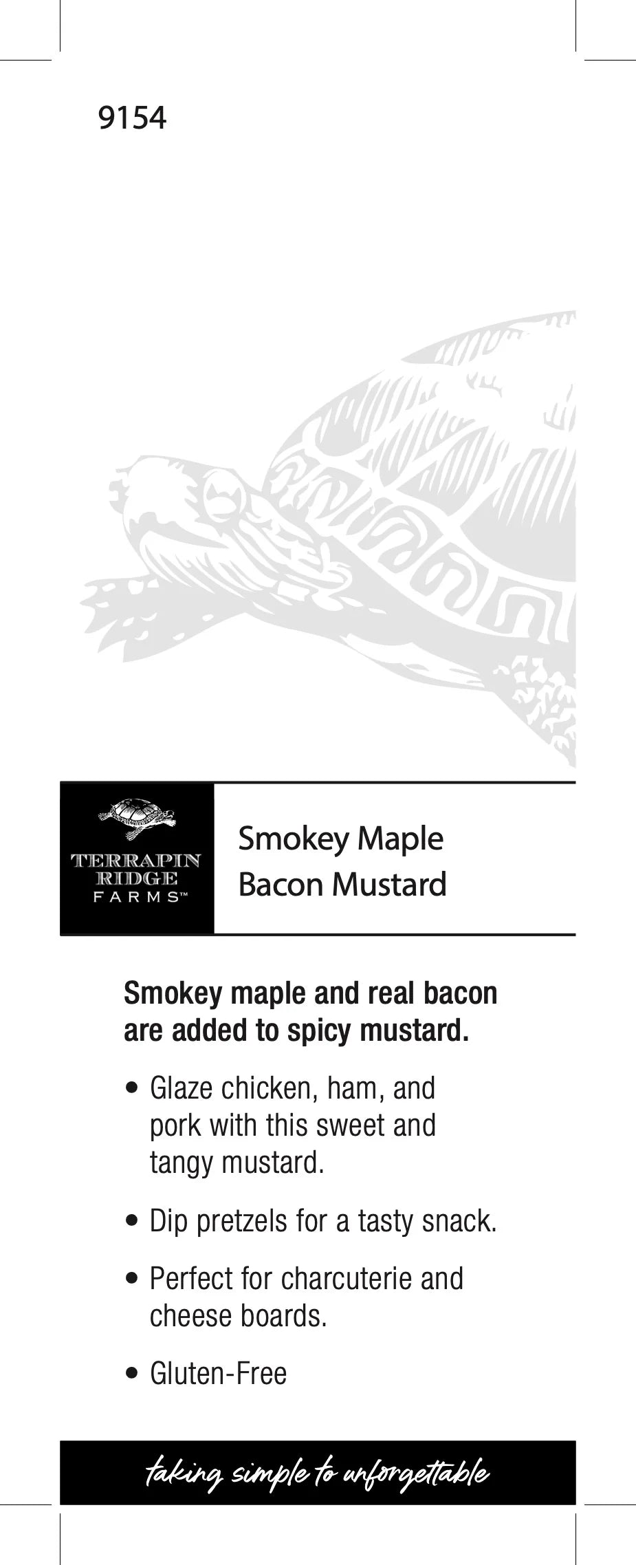 *Mustard - Smokey Maple Bacon