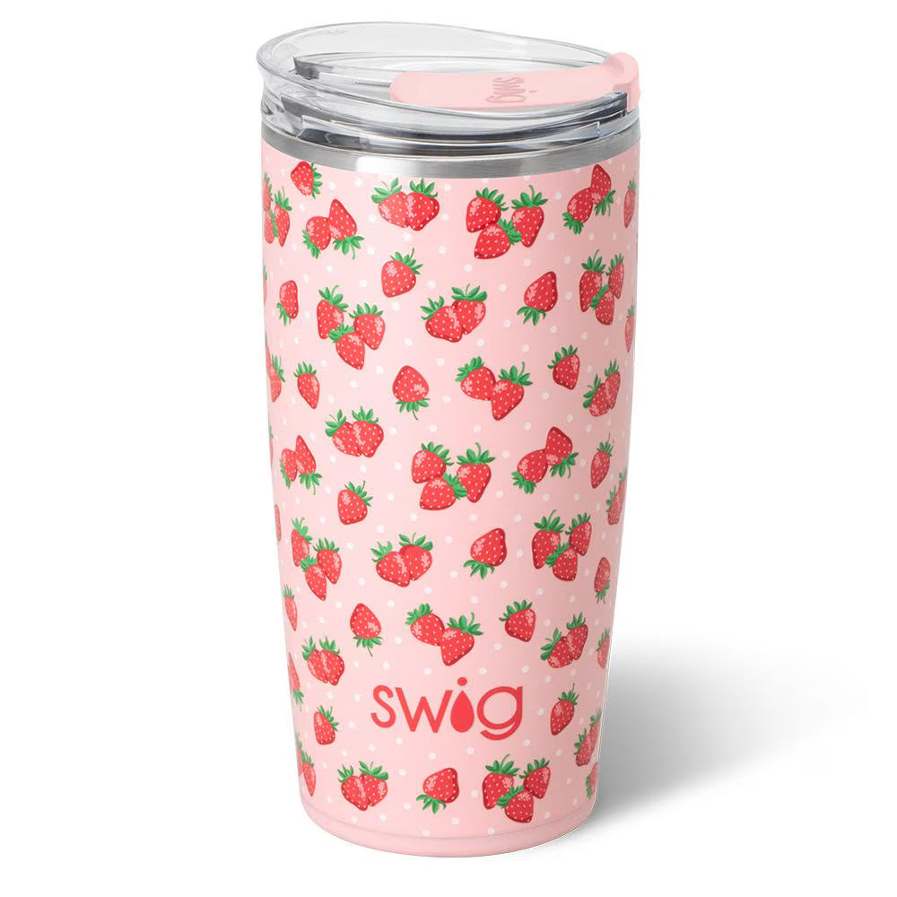 *SWIG Tumbler (22oz) - Strawberry Shortcake