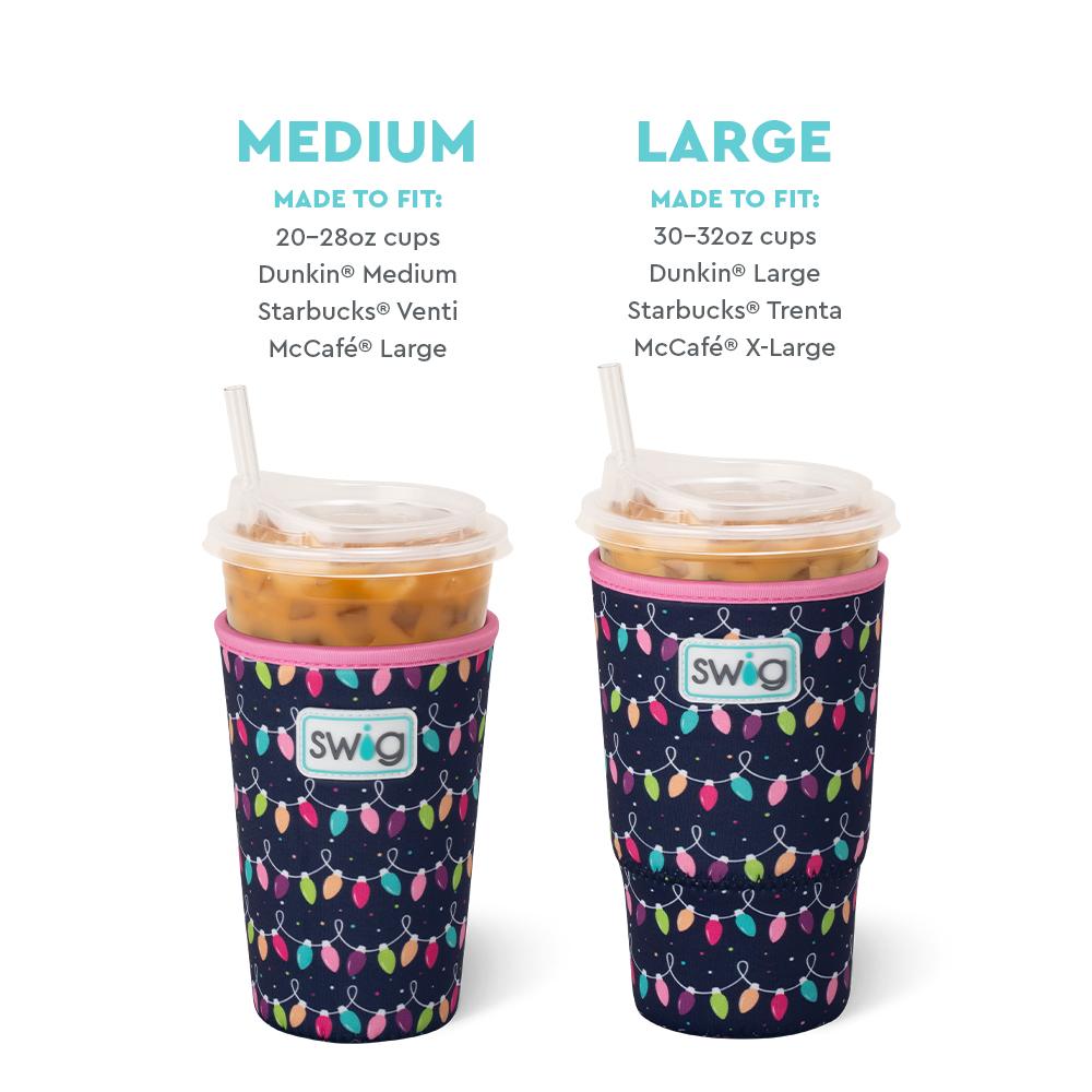 *SWIG - Iced Cup Coolie (Medium) - Tacky Lights