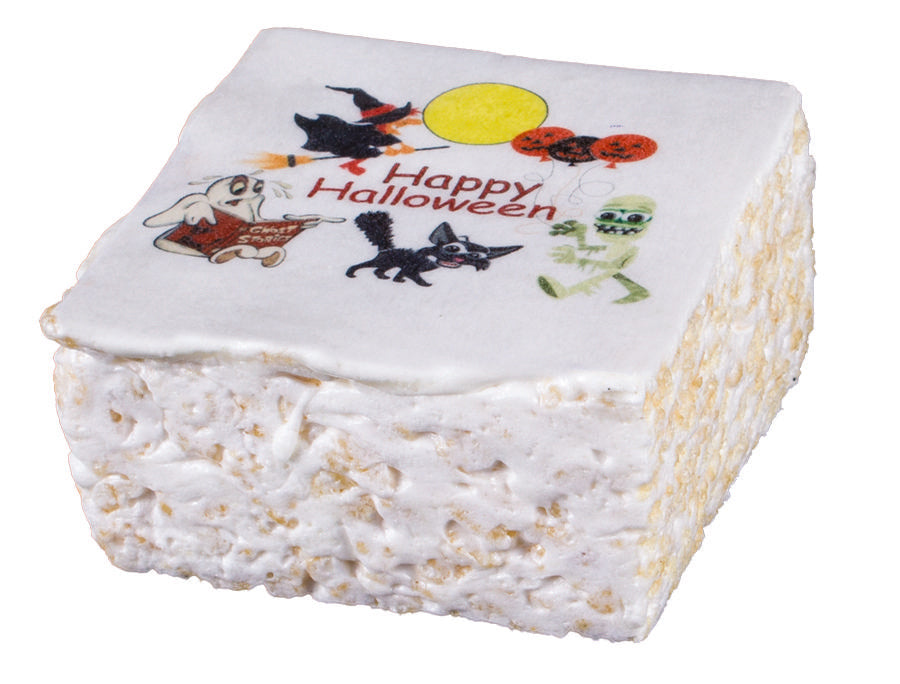 *Rice Crispy - Halloween Cats/Witch/Ghost/Skeleton