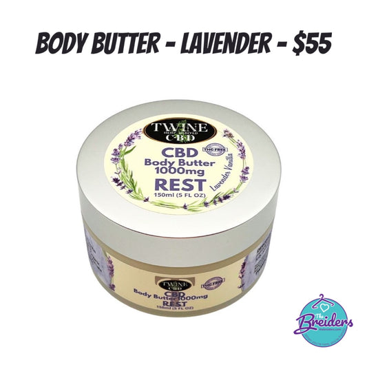 *Twine Body Butter - Lavender Vanilla