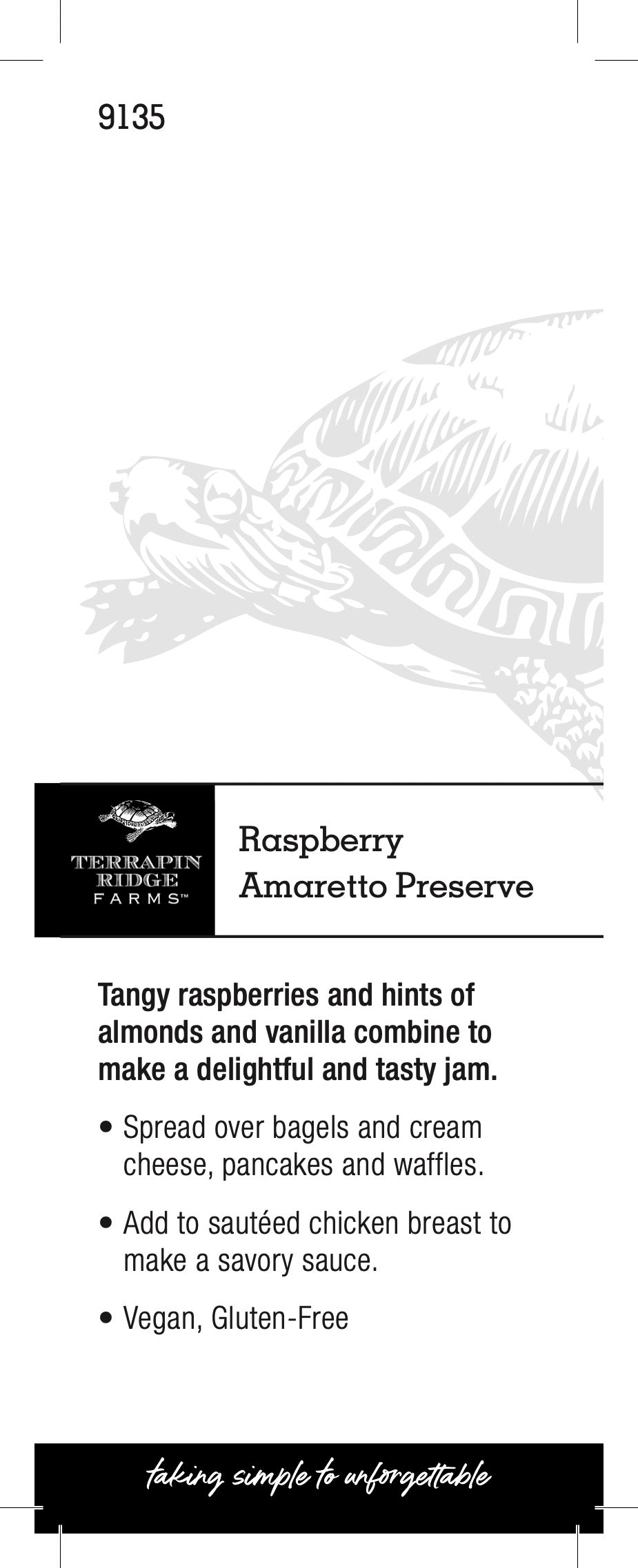 *Jam - Raspberry Amaretto