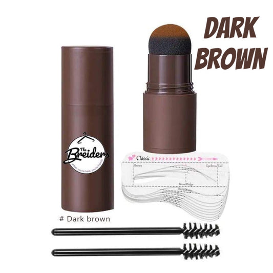 *Eyebrow Stamp Set - DARK BROWN