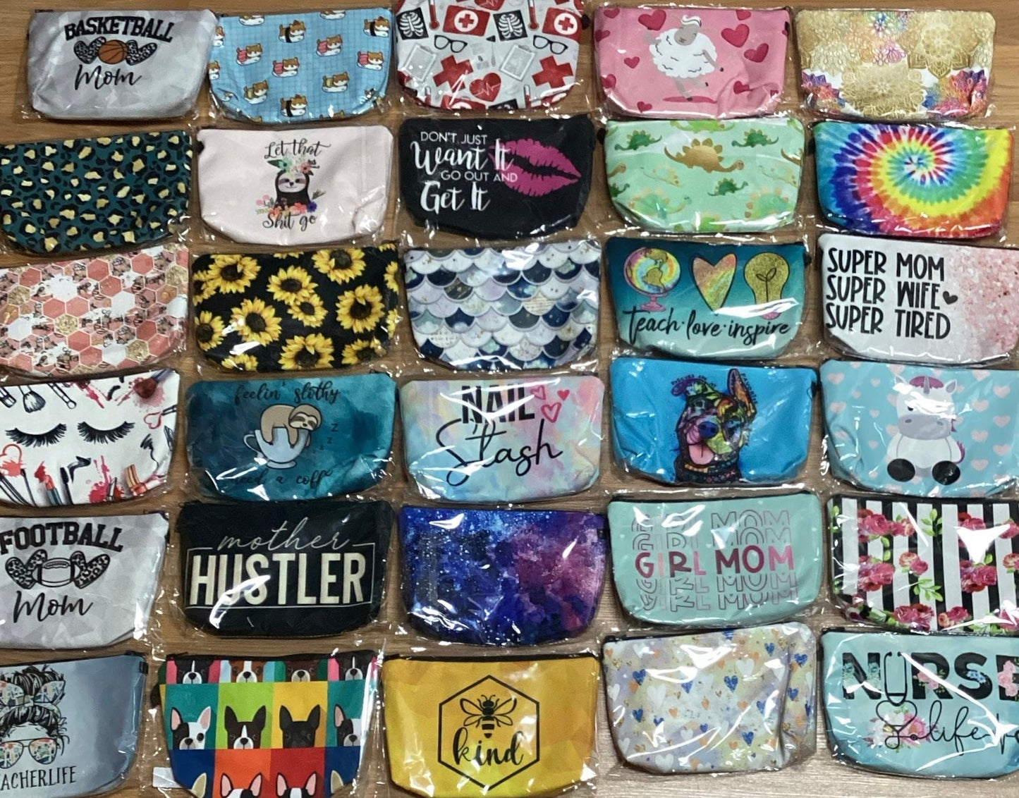 *Mystery Pouch Collection - Set of 6