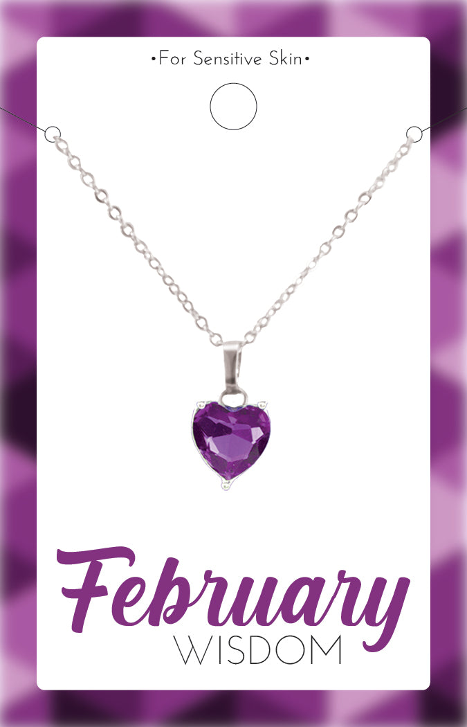 *Necklace - Birthstone Necklaces