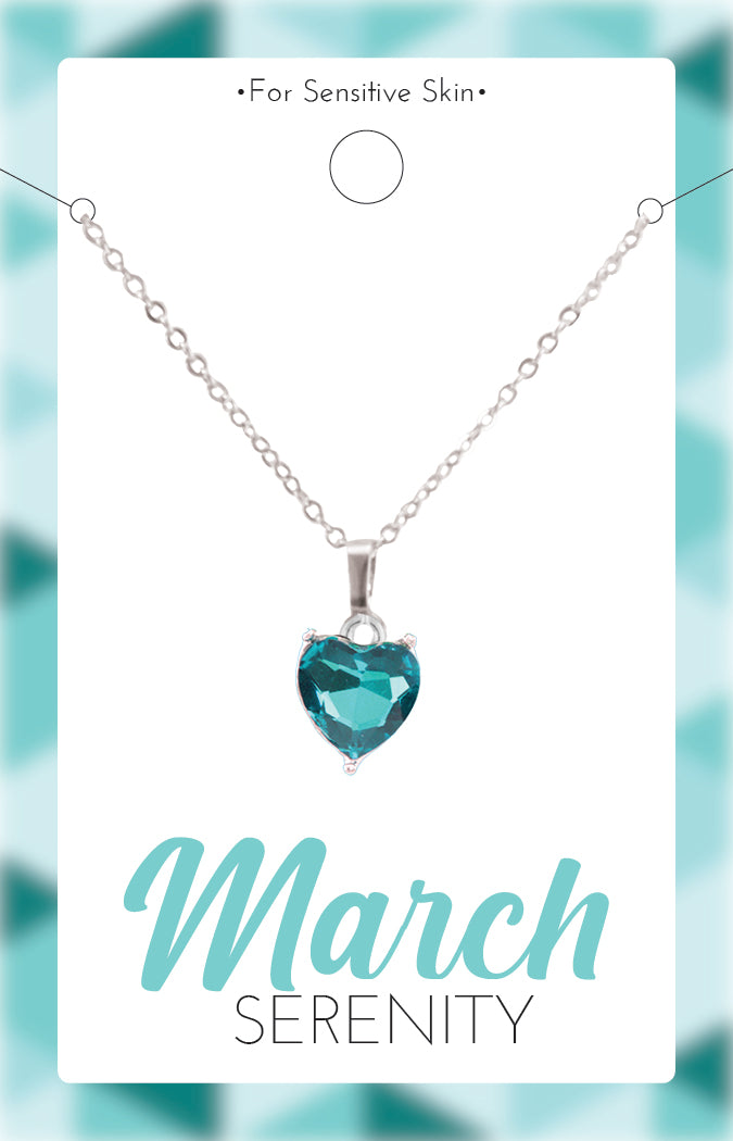 *Necklace - Birthstone Necklaces