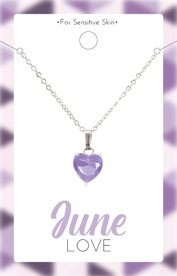 *Necklace - Birthstone Necklaces
