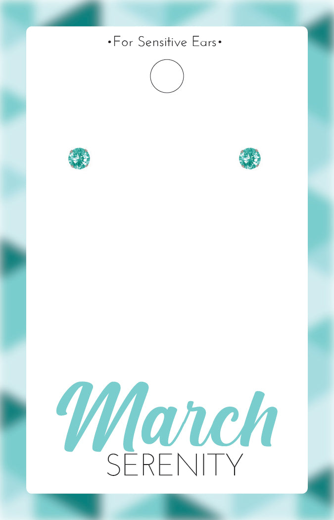 *Earrings - Birthstone Studs