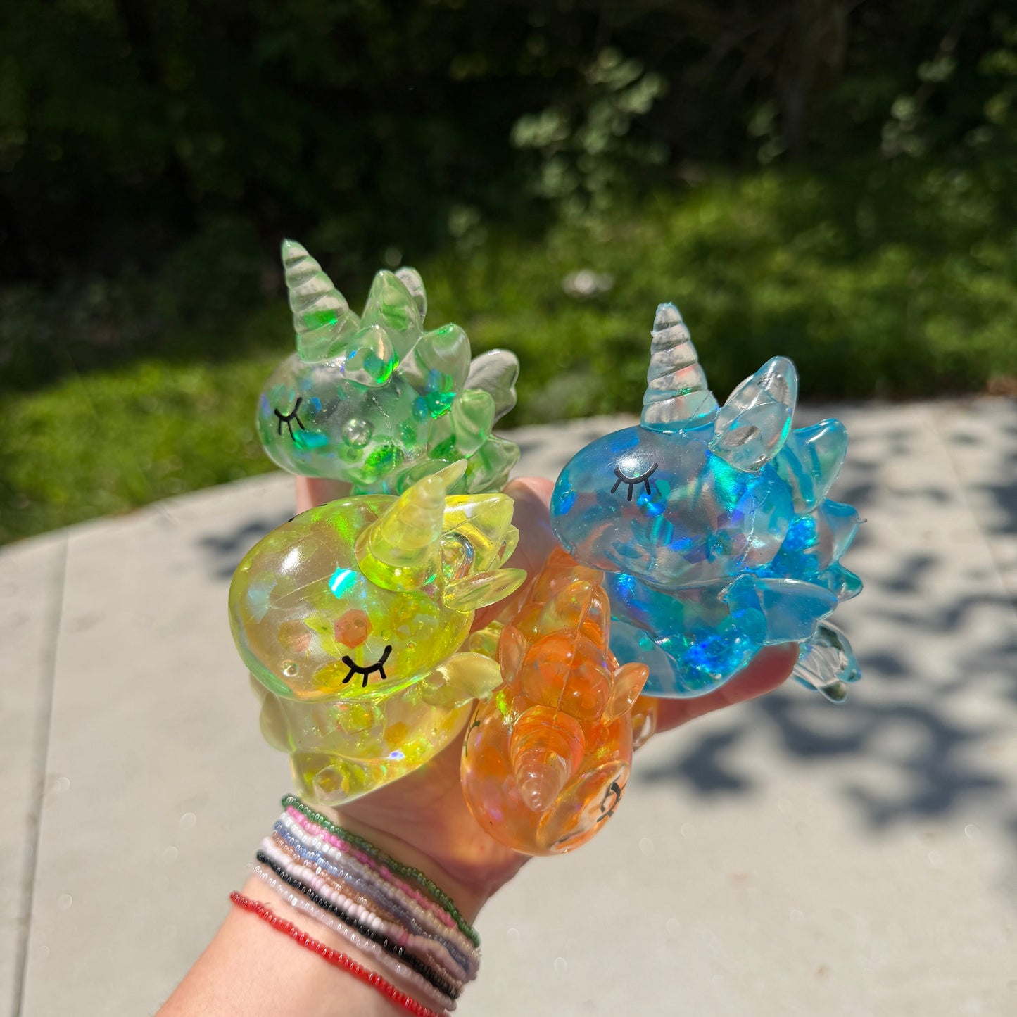 *Squishy Toy - Unicorn Glitter