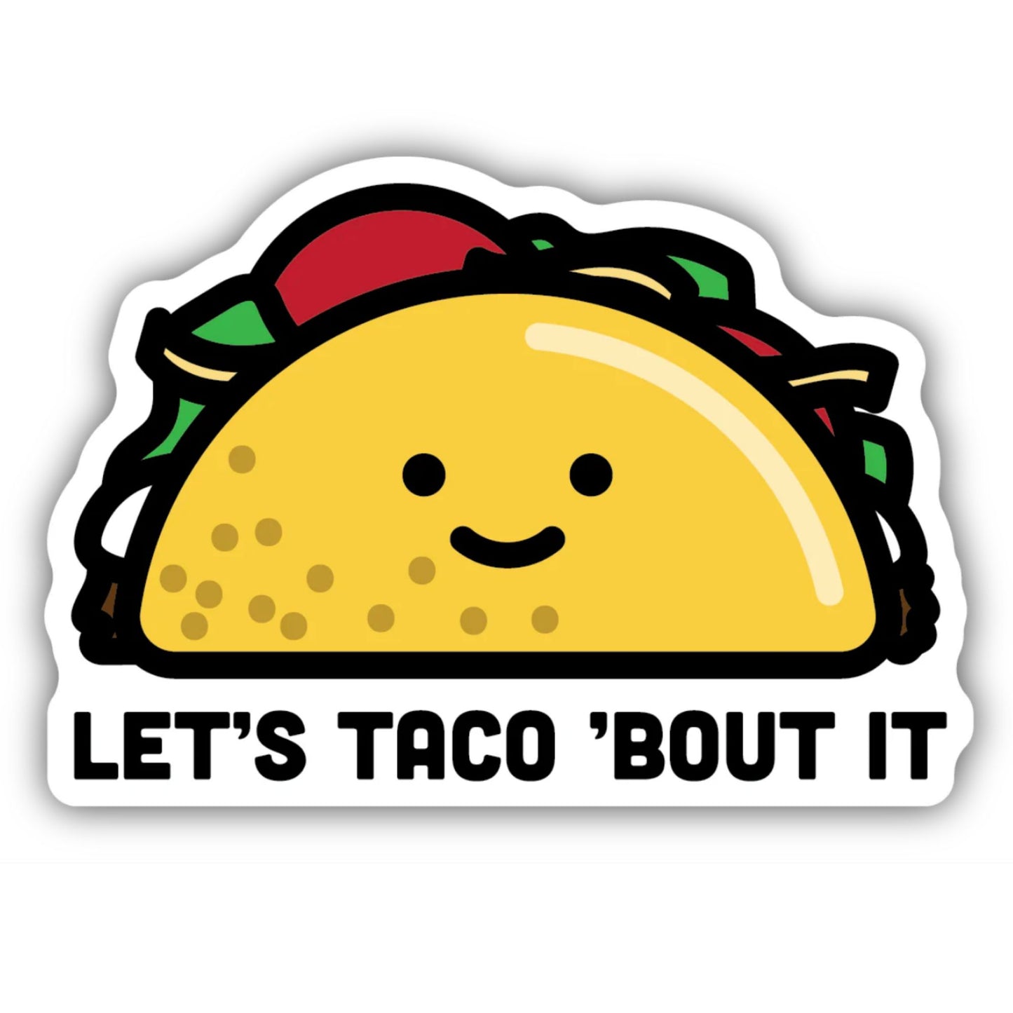 *Sticker - Let's Taco