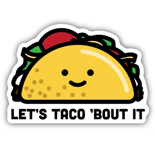*Sticker - Let's Taco