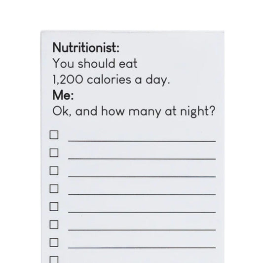 *List Pad - Nutritionist