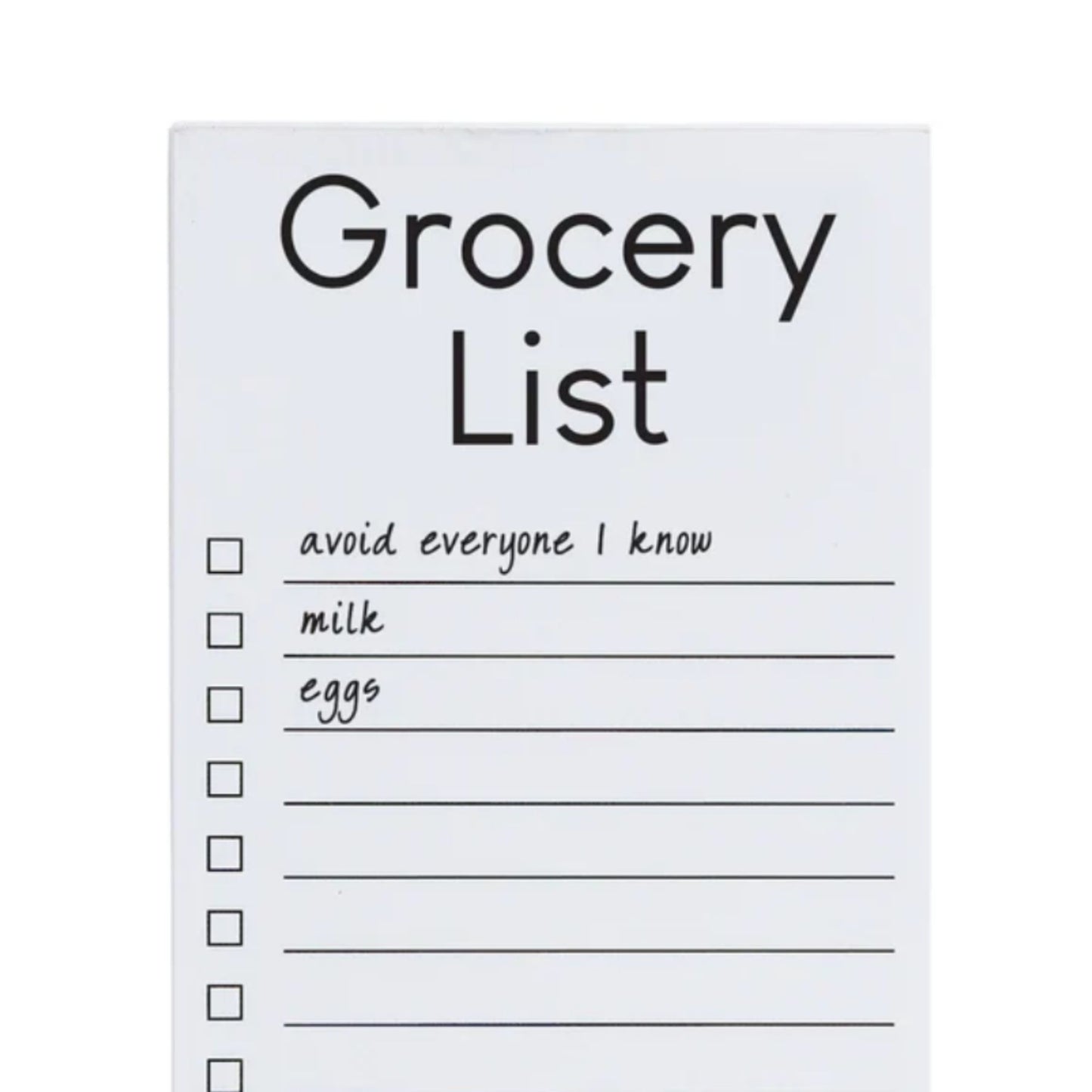 *List Pad - Grocery List