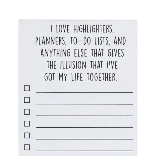 *List Pad - I Love Highlighters, Planners, To-Do List...