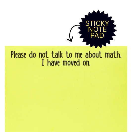 *Sticky Notes - Math