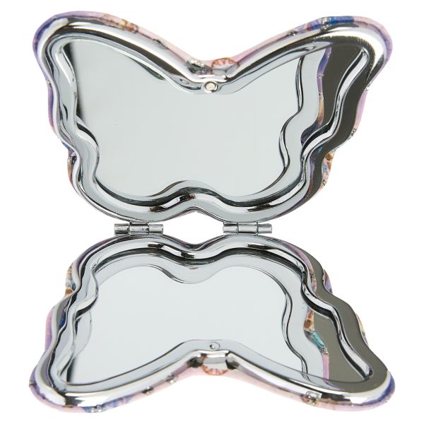 *Compact Mirror 2-in-1 Cosmetic - Butterfly