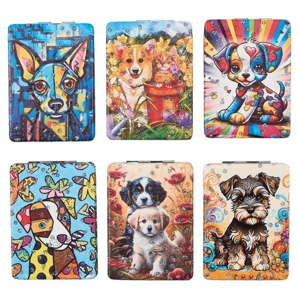 *Compact Mirror 2-in-1 Cosmetic - Dogs