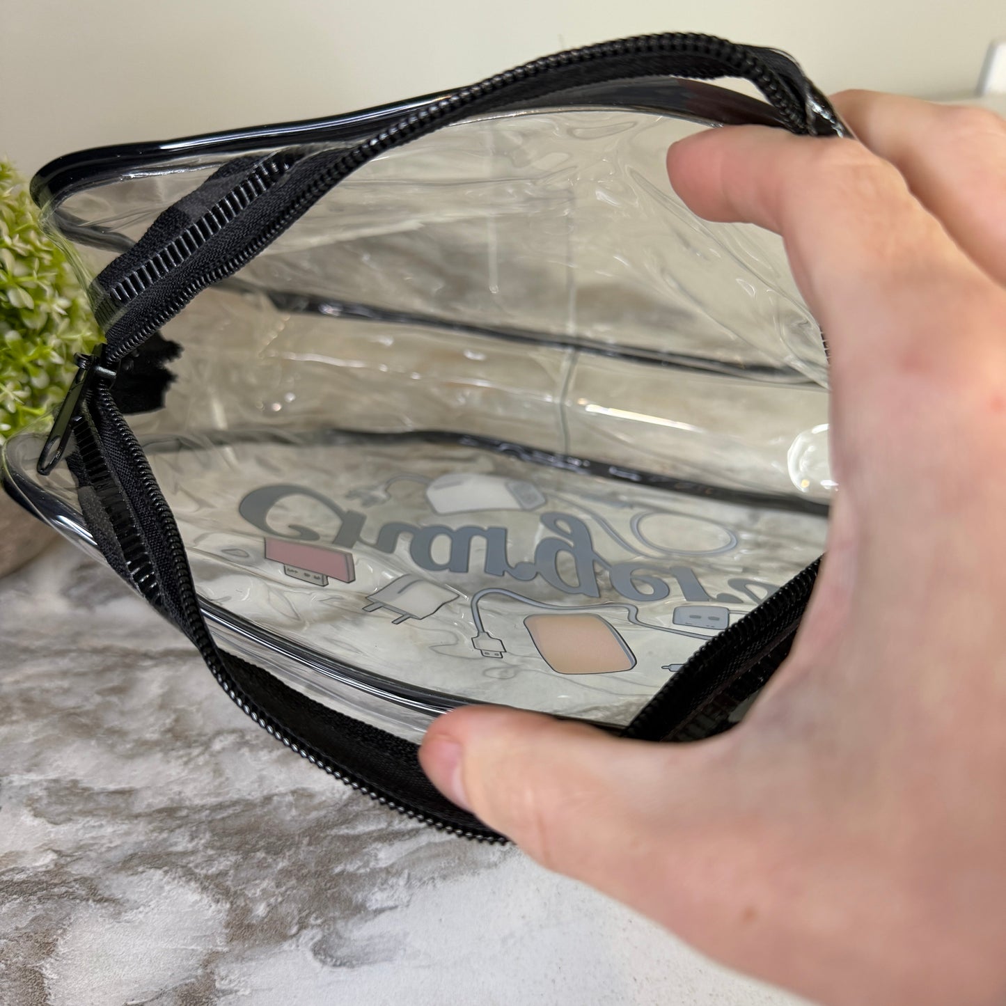 Clear Pouch - Chargers #1